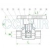 Q11SAF-64，內(nèi)螺紋球閥