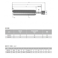 BSP2015,BSP2725，小型不可調(diào)節(jié)液壓緩沖器BSP2015~2715